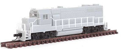 Atlas Model Railroad 40003136 N Scale EMD GP35 Phase 1B - Standard DC - Master(R) Silver -- Undecorated, No Dynamic Brakes