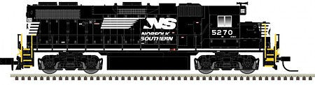 Atlas Model Railroad 40003602 N Scale EMD GP38-2 - Standard DC - Master(R) -- Norfolk Southern #5300 (black, white, Horse Head Logo)