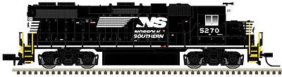 Atlas Model Railroad 40003624 N Scale EMD GP38-2 w/LokSound & DCC - Master(R) -- Norfolk Southern #5270 (black, white, Horse Head Logo)