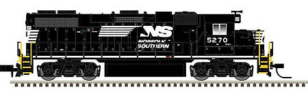 Atlas Model Railroad 40003625 N Scale EMD GP38-2 w/LokSound & DCC - Master(R) -- Norfolk Southern #5295 (black, white, Horse Head Logo)