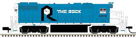Atlas Model Railroad 40003633 N Scale EMD GP38-2 w/LokSound & DCC - Master(R) -- Rock Island #4310 (blue, white, black)