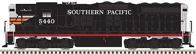 Atlas Model Railroad 40003672 N Scale EMD SD9 - Standard DC - Master(R) -- Southern Pacific #5440 (Black Widow, black, silver, orange, red)