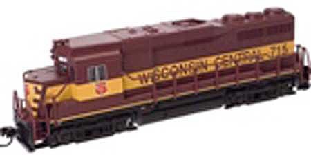 Atlas Model Railroad 40003750 N Scale EMD GP30 Phase 1 No Nose Headlight - Standard DC -- Undecorated