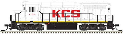Atlas Model Railroad 40003751 N Scale EMD GP30 Phase 1 No Nose Headlight - Standard DC -- Kansas City Southern 4103 (white, red, black)