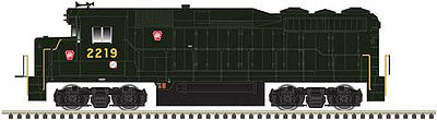 Atlas Model Railroad 40003765 N Scale EMD GP30 Phase 2 No Nose Headlight - Standard DC -- Pennsylvania Railroad 2234 (Brunswick Green)