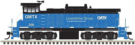 Atlas Model Railroad 40003815 N Scale EMD MP15DC - DCC - Master(R) -- GATX Leasing GMTX 211 (blue, black, white)