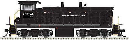 Atlas Model Railroad 40003822 N Scale EMD MP15DC - DCC - Master(R) -- Morristown and Erie #2408 (black, white)