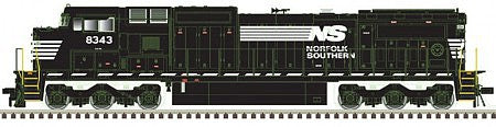 Atlas Model Railroad 40004222 N Scale GE Dash 8-40CW - LokSound and DCC - Master(R) Gold -- Norfolk Southern 8334 (black, white)