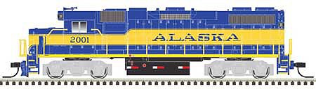 Atlas Model Railroad 40004831 N Scale EMD GP38-2 Phase II - LokSound and DCC -- Undecorated