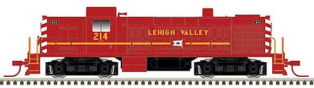 Atlas Model Railroad 40005042 N Scale Alco RS2 - DCC - Master(R) -- Lehigh Valley 214 (red, yellow, black)