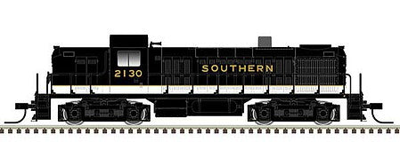 Atlas Model Railroad 40005047 N Scale Alco RS2 - DCC - Master(R) -- Southern Railway 2130 (black, aluminum, gold)