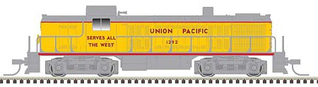 Atlas Model Railroad 40005049 N Scale Alco RS2 - DCC - Master(R) -- Union Pacific 1294 (yellow, gray, red)