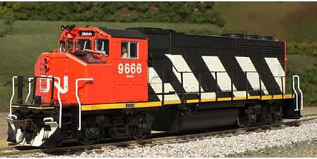 Atlas Model Railroad 48601 N Scale Atlas Master Line(R) Diesel EMD GP40-2 Powered DCC Ready -- Undecorated w/Dynamic Brakes