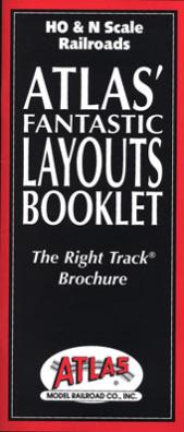 Atlas Model Railroad 4 All Scale Fantastic Layouts Booklet - Revised Edition -- HO & N Scale Layout Ideas