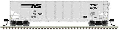 Atlas Model Railroad 50004051 N Scale 286K TopGon Coal Gondola - Ready to Run - Master(R) -- Norfolk Southern 25155 (9-96 Scheme, gray, black)