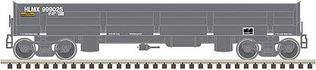 Atlas Model Railroad 50004568 N Scale Difco Side-Dump Car - Ready-to-Run - Master(R) -- Helm Leasing #99034 (gray)