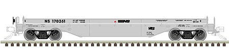 Atlas Model Railroad 50004895 N Scale 42' Coil Steel Car with Fishbelly Side Sill - Ready to Run - Master(R) -- Norfolk Southern Class CS 24, 170159 (gray, No Cover)