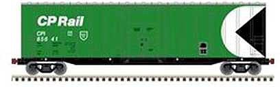 Atlas Model Railroad 50005463 N Scale NSC 5111 50' Plug-Door Boxcar - Ready to Run -- Canadian Pacific 85594 (green, white, black, Multimark Logo)