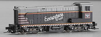 Atlas Model Railroad 52123 N Scale F-M H15-44 Early Body, Square Windows, Body Handrail w/DCC -- FM Demonstrator #1500 (Two-Tone green)