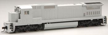 Atlas Model Railroad 7600 HO Scale Master(TM) Series Silver Diesel GE Dash 8-40C - Standard DC -- Undecorated