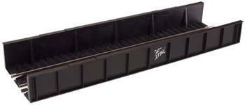 Atlas Model Railroad 894 HO Scale Code 100 Plate Girder Bridge -- Delaware & Hudson (black, white)