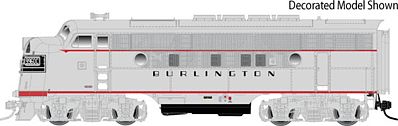 Atlas O 1676 O Scale EMD F3A Phase II - Unpowered - 3-Rail - Master(R) -- Undecorated Single Headlight
