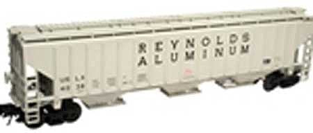 Atlas O 2001650 O Scale Pullman-Standard PS-4750 Covered Hopper - 2-Rail - Ready to Run - Trainman(R) -- Undecorated