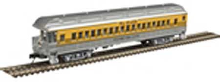 Atlas O 2002750 O Scale 60' Heavyweight Observation - 2-Rail - Ready to Run - Trainman(R) -- Painted, Unlettered (Pullman Green, black)