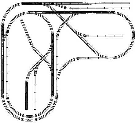 Atlas O 29 O Scale 21st Century Track(TM) Layout Package -- Port Huron & Southern
