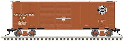 Atlas O 3001828 O Scale 1937 AAR Double-Door 40' Boxcar - 3-Rail - Ready to Run - Master(R) -- Southern Pacific (Boxcar Red, black, Lines Logo)