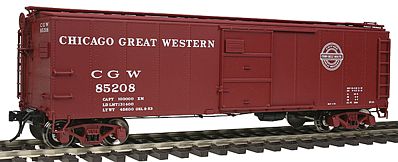 Atlas O 3002902 O Scale 1923 ARA X-29 40' Steel Boxcar - 2-Rail - Ready to Run - Master(R) -- Chicago Great Western (Boxcar Red, Corn Belt Route Logo)