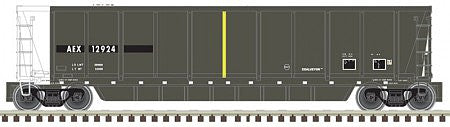 Atlas O 3006609 O Scale Coalveyor Bathtub Coal Gondola - 2-Rail Ready to Run - Master(R) -- The Andersons 12903 (black, white Conspicuity Marks)