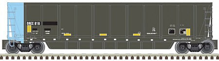 Atlas O 3006614 O Scale Coalveyor Bathtub Coal Gondola - 2-Rail Ready to Run - Master(R) -- Wilmot Transportation 804 (black, blue, white and yellow Conspicuity Marks)