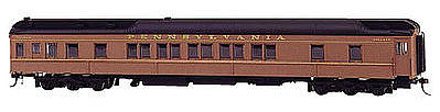 Bachmann 13902 HO Scale 80' Heavyweight Pullman Sleeper w/LED Lighting - Ready to Run -- Pennsylvania Railroad (Tuscan, black)