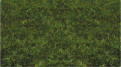 Bachmann 31012 All Scale Pull-Apart Static Grass Sheet/Mat - SceneScapes(R) -- Medium Green 1/16" .2cm Tall Fibers, 11 x 5-1/2" 28 x 14cm Sheet