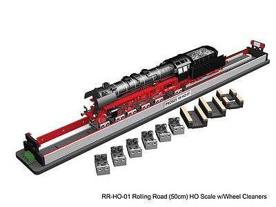 Bachmann 39024 HO Scale Rolling Road w/Rollers and Wheel Cleaners
