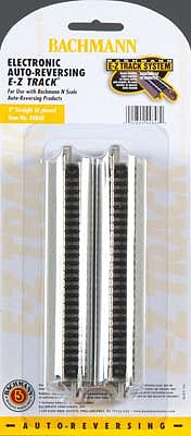 Bachmann 44848 N Scale Auto-Reversing Track w/Nickel Silver Rail & Gray ...