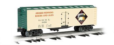Bachmann 47464 O Scale 40' Reefer - 3-Rail - Ready to Run - Williams(TM) -- Amherst Brewing Company