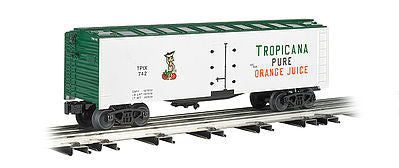 Bachmann 47468 O Scale 40' Reefer - 3-Rail - Ready to Run - Williams(TM) -- Tropicana