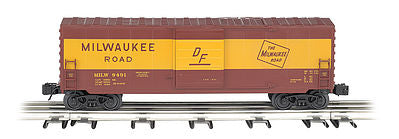 Bachmann 47978 O Scale Operating Boxcar - 3-Rail - Ready to Run - Williams(TM) -- Milwaukee Road