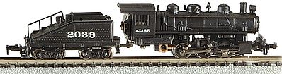 Bachmann 50566 N Scale USRA 0-6-0 Switcher w/Slope-Back Tender - Standard DC -- Santa Fe #2039