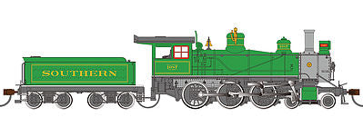 Bachmann 51403 HO Scale Baldwin 4-6-0 w/Sound & DCC -- Southern Railway #1087 (green, graphite)