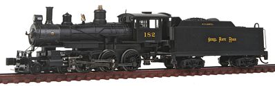 Bachmann 51459 N Scale Baldwin 4-6-0 w/DCC -- Nickel Plate Road #182