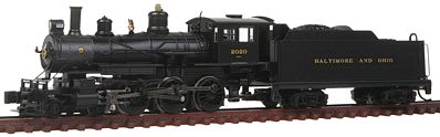 Bachmann 51461 N Scale Baldwin 4-6-0 w/DCC -- Baltimore & Ohio #2020