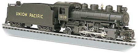Bachmann 51503 HO Scale Baldwin 2-6-2 Prairie with Smoke - Standard DC -- Union Pacific #1839 (black, yellow)