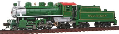 Bachmann 51572 N Scale 2-6-2 Prairie - Standard DC -- Southern Railway (green)