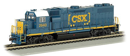Bachmann 61720 HO Scale EMD GP38-2 - Standard DC -- CSX 2640