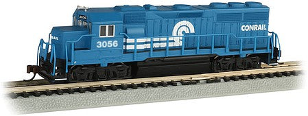 Bachmann 63566 N Scale EMD GP40 - Standard DC -- Conrail #3056 (blue, white)
