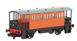 Bachmann 77028 HO Scale Thomas & Friends(TM) Rolling Stock -- Henrietta the Open Vestibule Coach