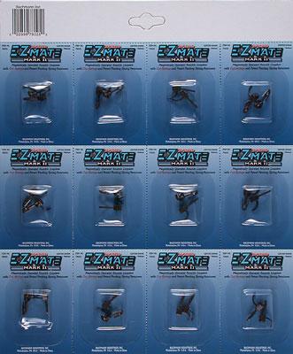 Bachmann 78025 HO Scale E-Z Mate Mark II Couplers w/Metal Coil Spring -- Medium Center Shank